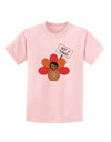 Thanksgiving Turkey in Disguise Childrens T-Shirt by TooLoud-Childrens T-Shirt-TooLoud-PalePink-X-Small-Davson Sales