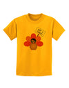 Thanksgiving Turkey in Disguise Childrens T-Shirt by TooLoud-Childrens T-Shirt-TooLoud-Gold-X-Small-Davson Sales