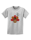 Thanksgiving Turkey in Disguise Childrens T-Shirt by TooLoud-Childrens T-Shirt-TooLoud-AshGray-X-Small-Davson Sales