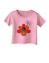 Thanksgiving Turkey in Disguise Infant T-Shirt by TooLoud-Infant T-Shirt-TooLoud-Candy-Pink-06-Months-Davson Sales