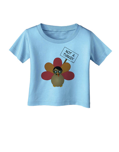 Thanksgiving Turkey in Disguise Infant T-Shirt by TooLoud-Infant T-Shirt-TooLoud-Aquatic-Blue-06-Months-Davson Sales