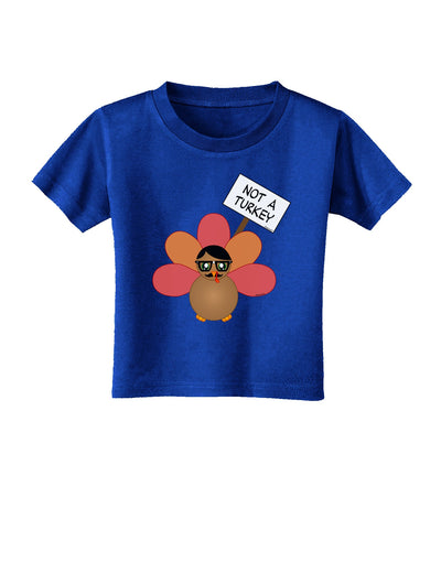 Thanksgiving Turkey in Disguise Toddler T-Shirt Dark by TooLoud-Toddler T-Shirt-TooLoud-Red-2T-Davson Sales