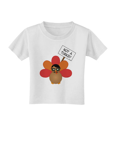 Thanksgiving Turkey in Disguise Toddler T-Shirt by TooLoud-Toddler T-Shirt-TooLoud-White-2T-Davson Sales