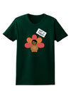 Thanksgiving Turkey in Disguise Womens Dark T-Shirt by TooLoud-Womens T-Shirt-TooLoud-Forest-Green-Small-Davson Sales