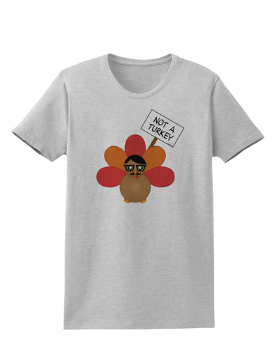 Thanksgiving Turkey in Disguise Womens T-Shirt by TooLoud-Womens T-Shirt-TooLoud-AshGray-X-Small-Davson Sales