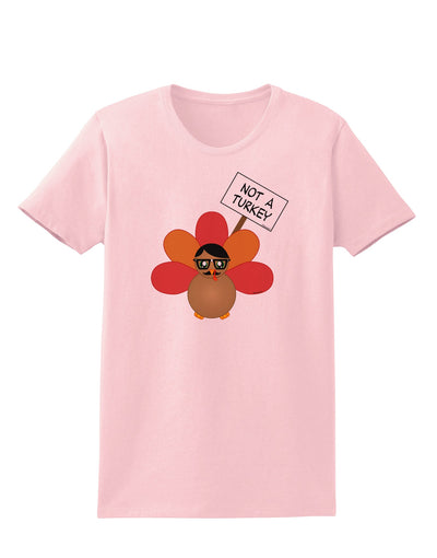 Thanksgiving Turkey in Disguise Womens T-Shirt by TooLoud-Womens T-Shirt-TooLoud-PalePink-X-Small-Davson Sales