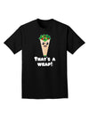 Thats A Wrap Cute Wrap Adult Dark T-Shirt-Mens T-Shirt-TooLoud-Black-Small-Davson Sales