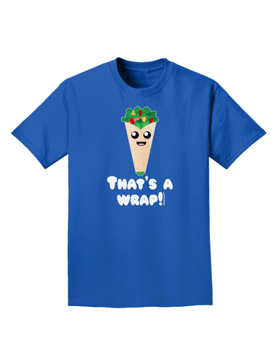 Thats A Wrap Cute Wrap Adult Dark T-Shirt-Mens T-Shirt-TooLoud-Royal-Blue-Small-Davson Sales