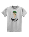 Thats A Wrap Cute Wrap Childrens T-Shirt-Childrens T-Shirt-TooLoud-AshGray-X-Small-Davson Sales