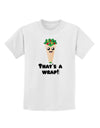 Thats A Wrap Cute Wrap Childrens T-Shirt-Childrens T-Shirt-TooLoud-White-X-Small-Davson Sales