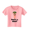 Thats A Wrap Cute Wrap Toddler T-Shirt-Toddler T-Shirt-TooLoud-Candy-Pink-2T-Davson Sales