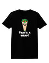 Thats A Wrap Cute Wrap Womens Dark T-Shirt-TooLoud-Black-X-Small-Davson Sales