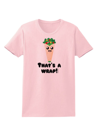 Thats A Wrap Cute Wrap Womens T-Shirt-Womens T-Shirt-TooLoud-PalePink-X-Small-Davson Sales