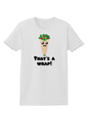 Thats A Wrap Cute Wrap Womens T-Shirt-Womens T-Shirt-TooLoud-White-X-Small-Davson Sales