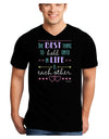 The Best Thing to Hold Onto in Life is Each Other - Color Adult Dark V-Neck T-Shirt-TooLoud-Black-Small-Davson Sales