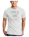 The Best Thing to Hold Onto in Life is Each Other - Color Adult V-Neck T-shirt-Mens V-Neck T-Shirt-TooLoud-White-Small-Davson Sales