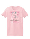 The Best Thing to Hold Onto in Life is Each Other - Color Womens T-Shirt-Womens T-Shirt-TooLoud-PalePink-X-Small-Davson Sales