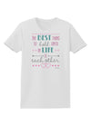 The Best Thing to Hold Onto in Life is Each Other - Color Womens T-Shirt-Womens T-Shirt-TooLoud-White-X-Small-Davson Sales