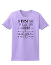 The Best Thing to Hold Onto in Life is Each Other - Distressed Womens T-Shirt-Womens T-Shirt-TooLoud-Lavender-X-Small-Davson Sales