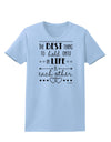 The Best Thing to Hold Onto in Life is Each Other Womens T-Shirt-Womens T-Shirt-TooLoud-Light-Blue-X-Small-Davson Sales