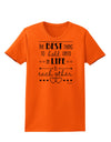 The Best Thing to Hold Onto in Life is Each Other Womens T-Shirt-Womens T-Shirt-TooLoud-Orange-X-Small-Davson Sales