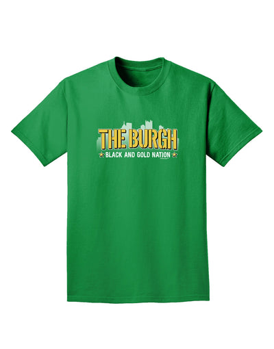 The Burgh Adult Dark T-Shirt-Mens T-Shirt-TooLoud-Kelly-Green-Small-Davson Sales