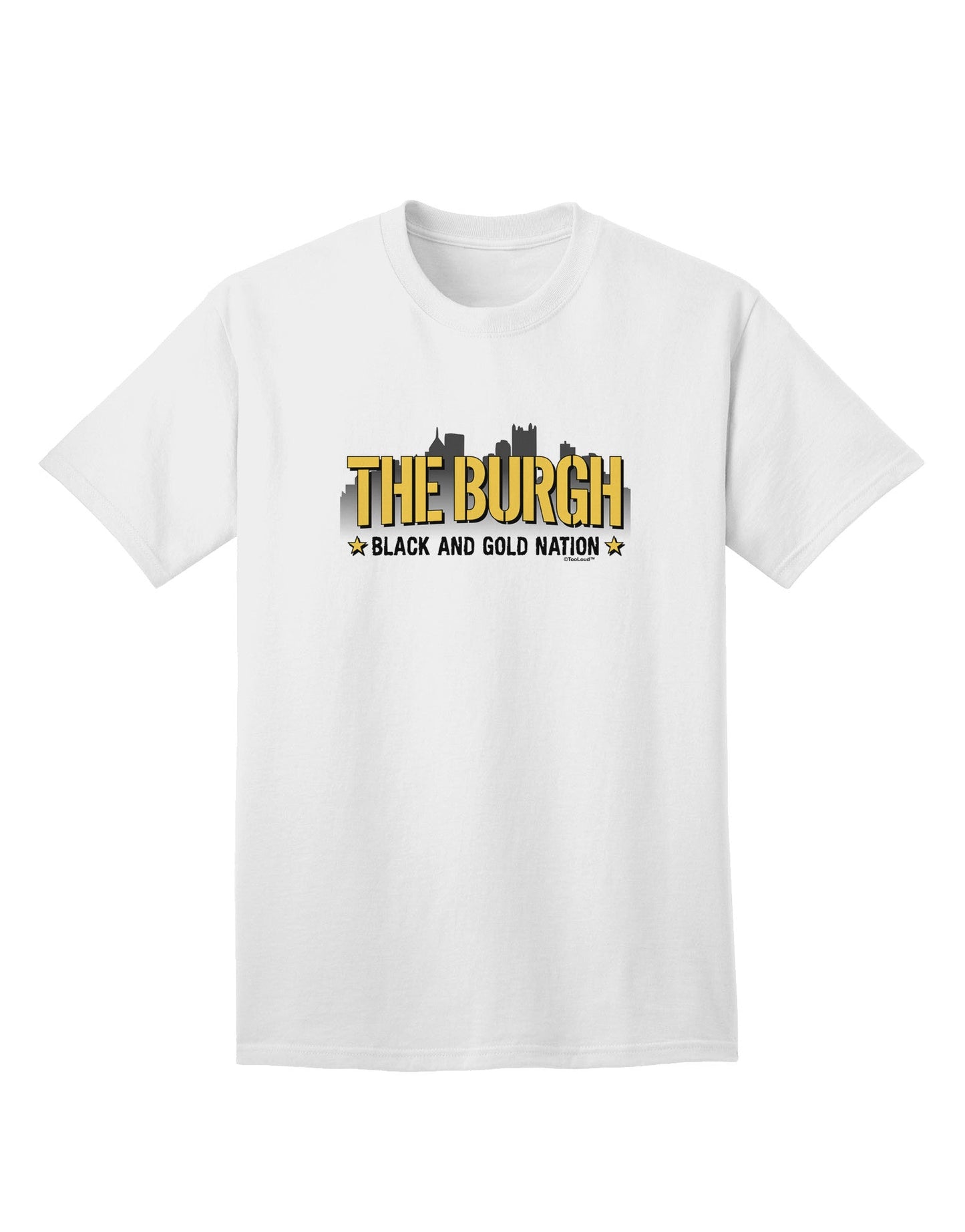 The Burgh Adult T-Shirt: Premium Quality Collection-Mens T-shirts-TooLoud-White-Small-Davson Sales