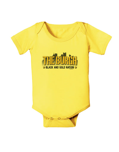 The Burgh Baby Romper Bodysuit-Baby Romper-TooLoud-Yellow-06-Months-Davson Sales