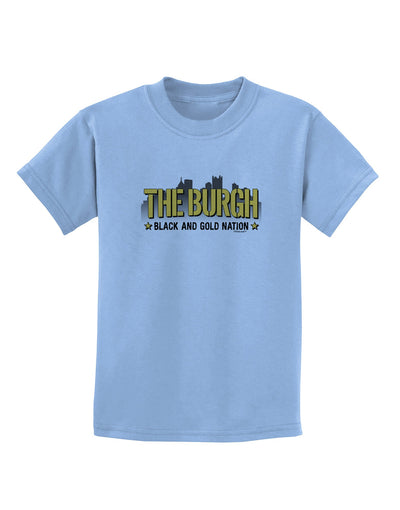 The Burgh Childrens T-Shirt-Childrens T-Shirt-TooLoud-Light-Blue-X-Small-Davson Sales