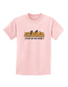 The Burgh Childrens T-Shirt-Childrens T-Shirt-TooLoud-PalePink-X-Small-Davson Sales