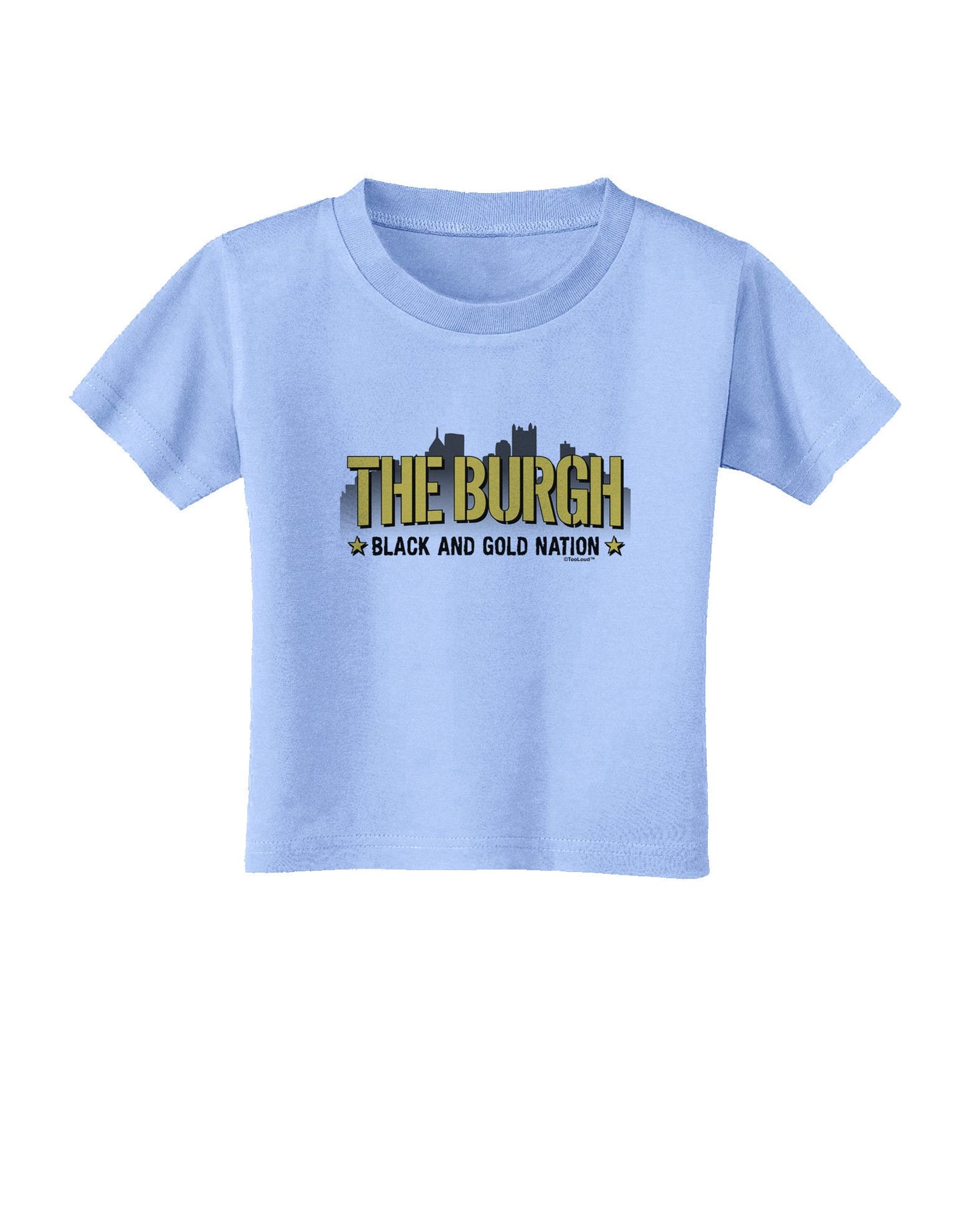 The Burgh Toddler T-Shirt-Toddler T-Shirt-TooLoud-Aquatic-Blue-2T-Davson Sales