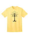 The Elegant Royal White Tree Adult T-Shirt by TooLoud-Mens T-shirts-TooLoud-Yellow-Small-Davson Sales