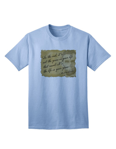 The Exquisite Lincoln Adult T-Shirt by TooLoud: Embrace Timeless Style-Mens T-shirts-TooLoud-Light-Blue-Small-Davson Sales