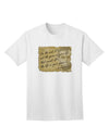 The Exquisite Lincoln Adult T-Shirt by TooLoud: Embrace Timeless Style-Mens T-shirts-TooLoud-White-Small-Davson Sales