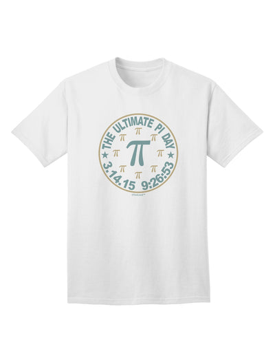 The Exquisite Pi Day Emblem Adult T-Shirt by TooLoud-Mens T-shirts-TooLoud-White-Small-Davson Sales