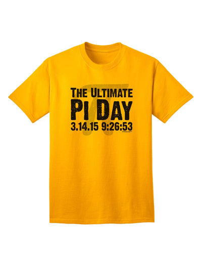 The Exquisite Pi Day Text Adult T-Shirt by TooLoud-Mens T-shirts-TooLoud-Gold-Small-Davson Sales