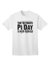 The Exquisite Pi Day Text Adult T-Shirt by TooLoud-Mens T-shirts-TooLoud-White-Small-Davson Sales