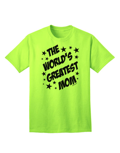 The Exquisite Superhero Style Adult T-Shirt by TooLoud - A Tribute to the World's Greatest Mom-Mens T-shirts-TooLoud-Neon-Green-Small-Davson Sales