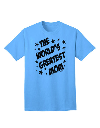 The Exquisite Superhero Style Adult T-Shirt by TooLoud - A Tribute to the World's Greatest Mom-Mens T-shirts-TooLoud-Aquatic-Blue-Small-Davson Sales