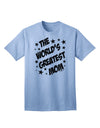 The Exquisite Superhero Style Adult T-Shirt by TooLoud - A Tribute to the World's Greatest Mom-Mens T-shirts-TooLoud-Light-Blue-Small-Davson Sales