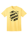 The Exquisite Superhero Style Adult T-Shirt by TooLoud - A Tribute to the World's Greatest Mom-Mens T-shirts-TooLoud-Yellow-Small-Davson Sales