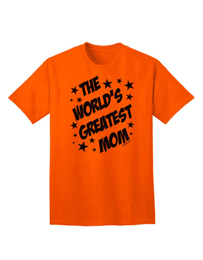 The Exquisite Superhero Style Adult T-Shirt by TooLoud - A Tribute to the World's Greatest Mom-Mens T-shirts-TooLoud-Orange-Small-Davson Sales