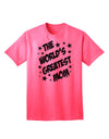 The Exquisite Superhero Style Adult T-Shirt by TooLoud - A Tribute to the World's Greatest Mom-Mens T-shirts-TooLoud-Neon-Pink-Small-Davson Sales