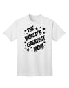 The Exquisite Superhero Style Adult T-Shirt by TooLoud - A Tribute to the World's Greatest Mom-Mens T-shirts-TooLoud-White-Small-Davson Sales