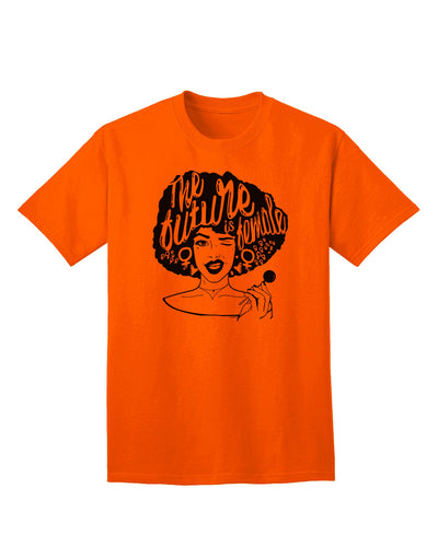 The Future Is Female Adult T-Shirt by TooLoud - Embrace Empowerment with Style-Mens T-shirts-TooLoud-Orange-Small-Davson Sales
