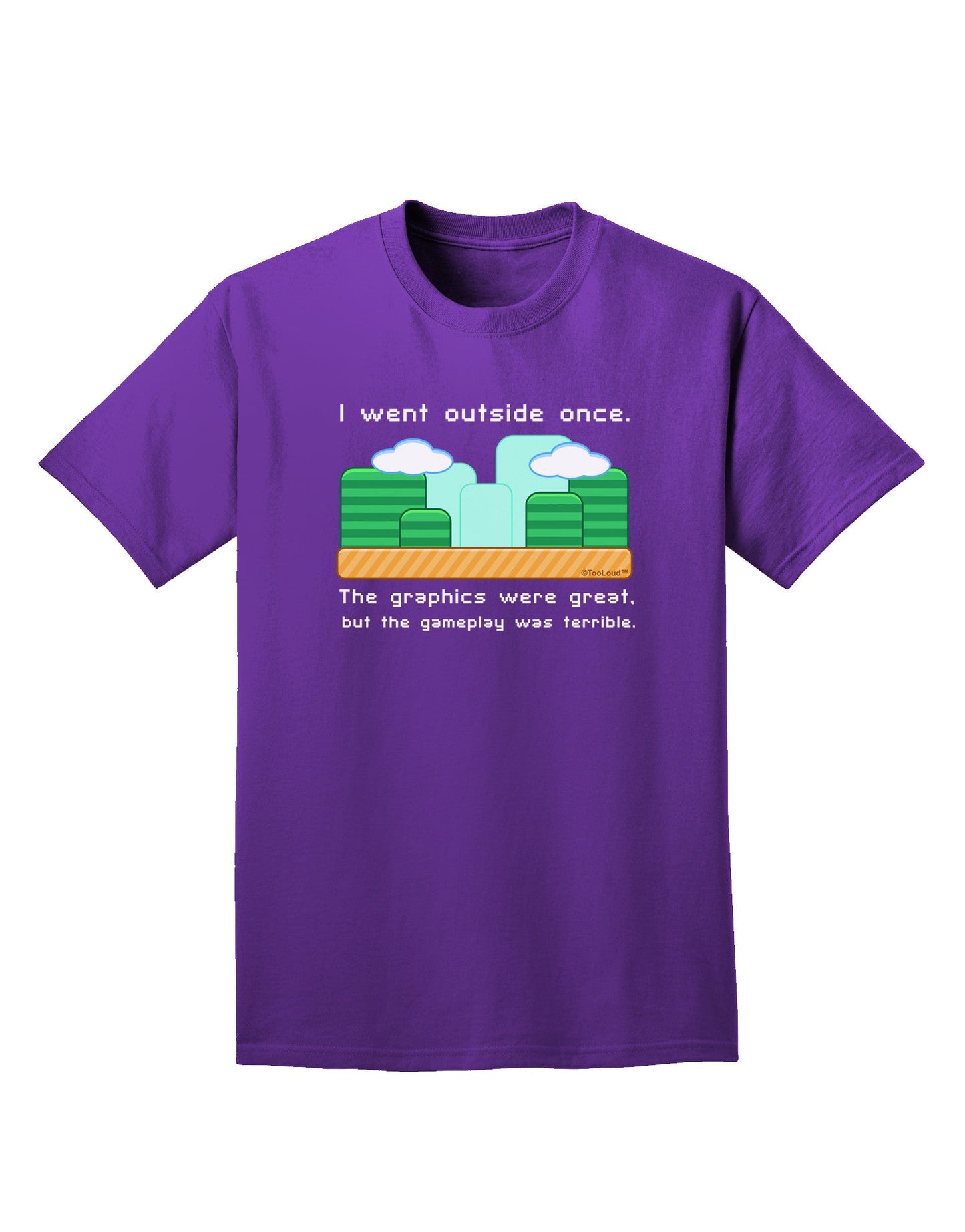 The Gameplay Was Terrible Adult Dark T-Shirt-Mens T-Shirt-TooLoud-Purple-Small-Davson Sales