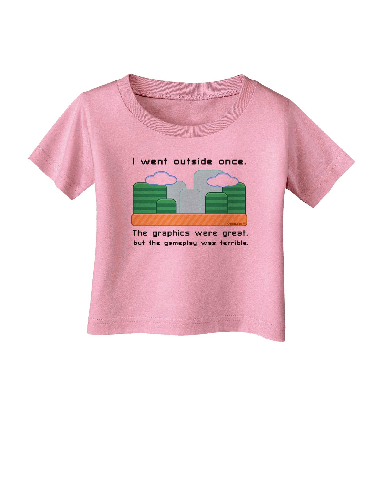 The Gameplay Was Terrible Infant T-Shirt-Infant T-Shirt-TooLoud-Candy-Pink-06-Months-Davson Sales