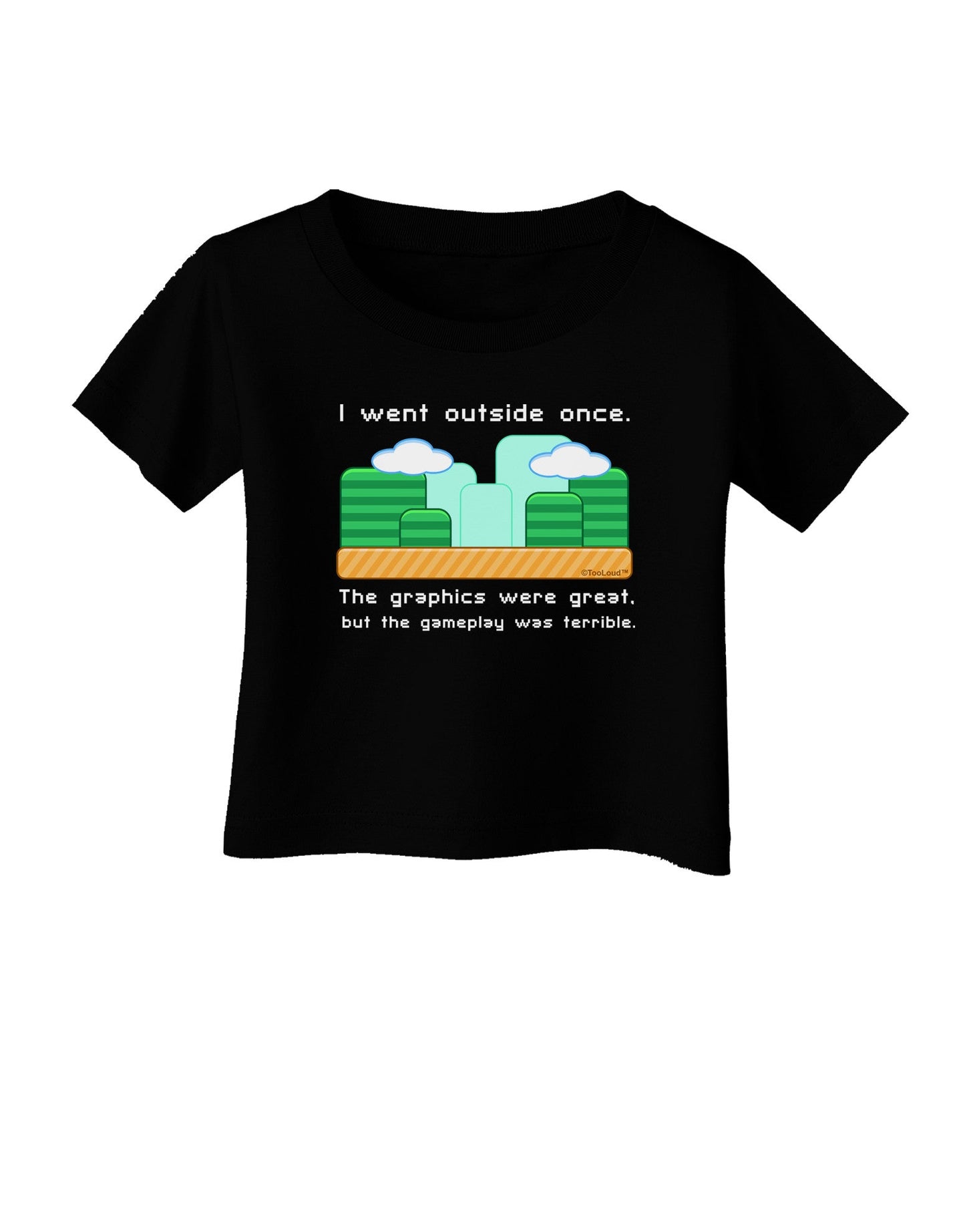 The Gameplay Was Terrible Infant T-Shirt Dark-Infant T-Shirt-TooLoud-Black-06-Months-Davson Sales