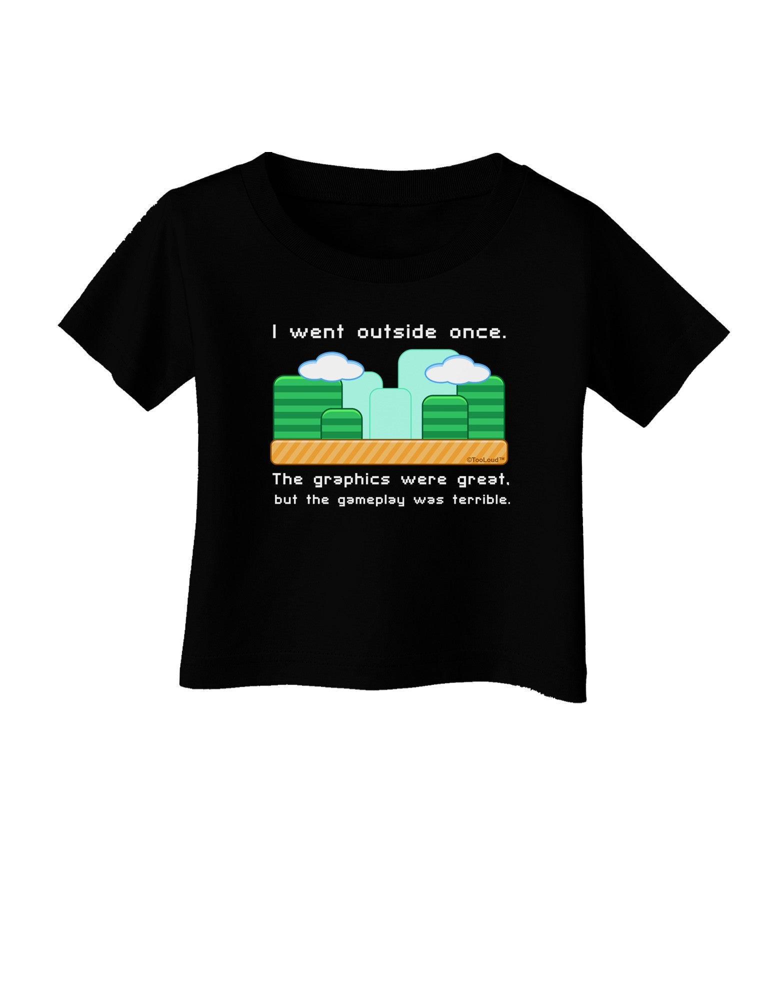 The Gameplay Was Terrible Infant T-Shirt Dark-Infant T-Shirt-TooLoud-Black-06-Months-Davson Sales
