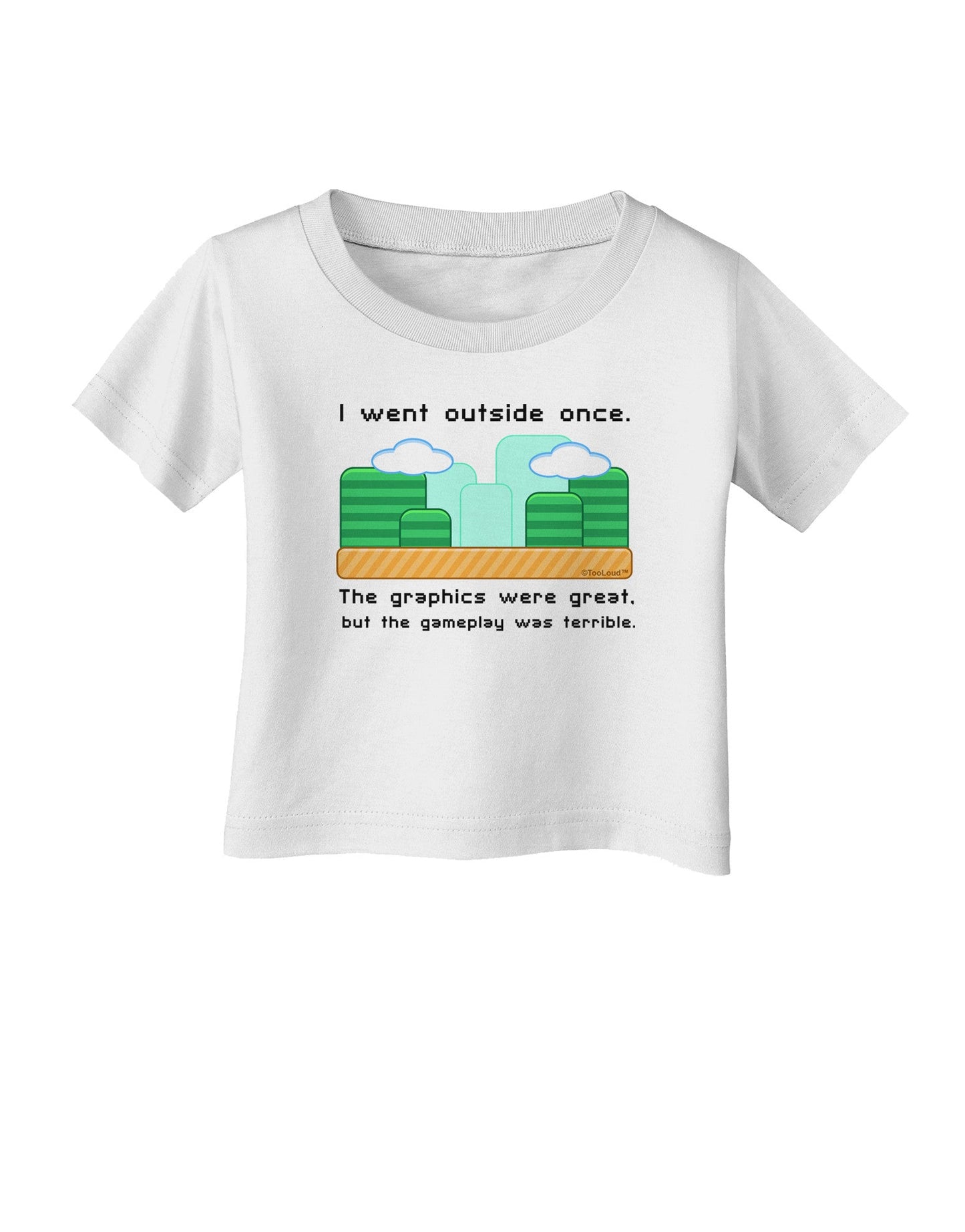 The Gameplay Was Terrible Infant T-Shirt-Infant T-Shirt-TooLoud-White-06-Months-Davson Sales